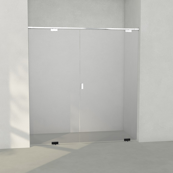 INR Epic 4 Dusjvegg/Dør Nisje - Krom - Bilde 7