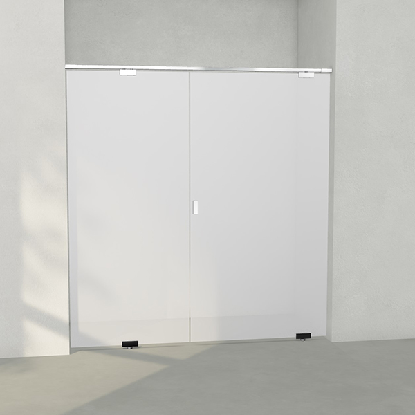 INR Epic 4 Dusjvegg/Dør Nisje - Krom - Bilde 9