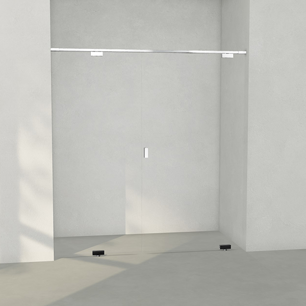 INR Epic 4 Dusjvegg/Dør Nisje - Krom - Bilde 8