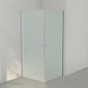 INR Linc Angel Original Dusjhjørne - Mattbørstet/Frostet glass