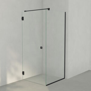 INR Arc 13 Frame Dusjhjørne Måltilpasset - Sort Matt