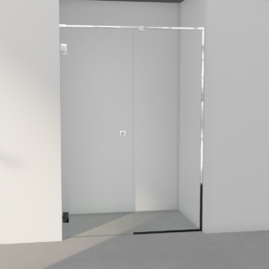 INR Arc 4 Frame Fastvegg/Dør - Krom