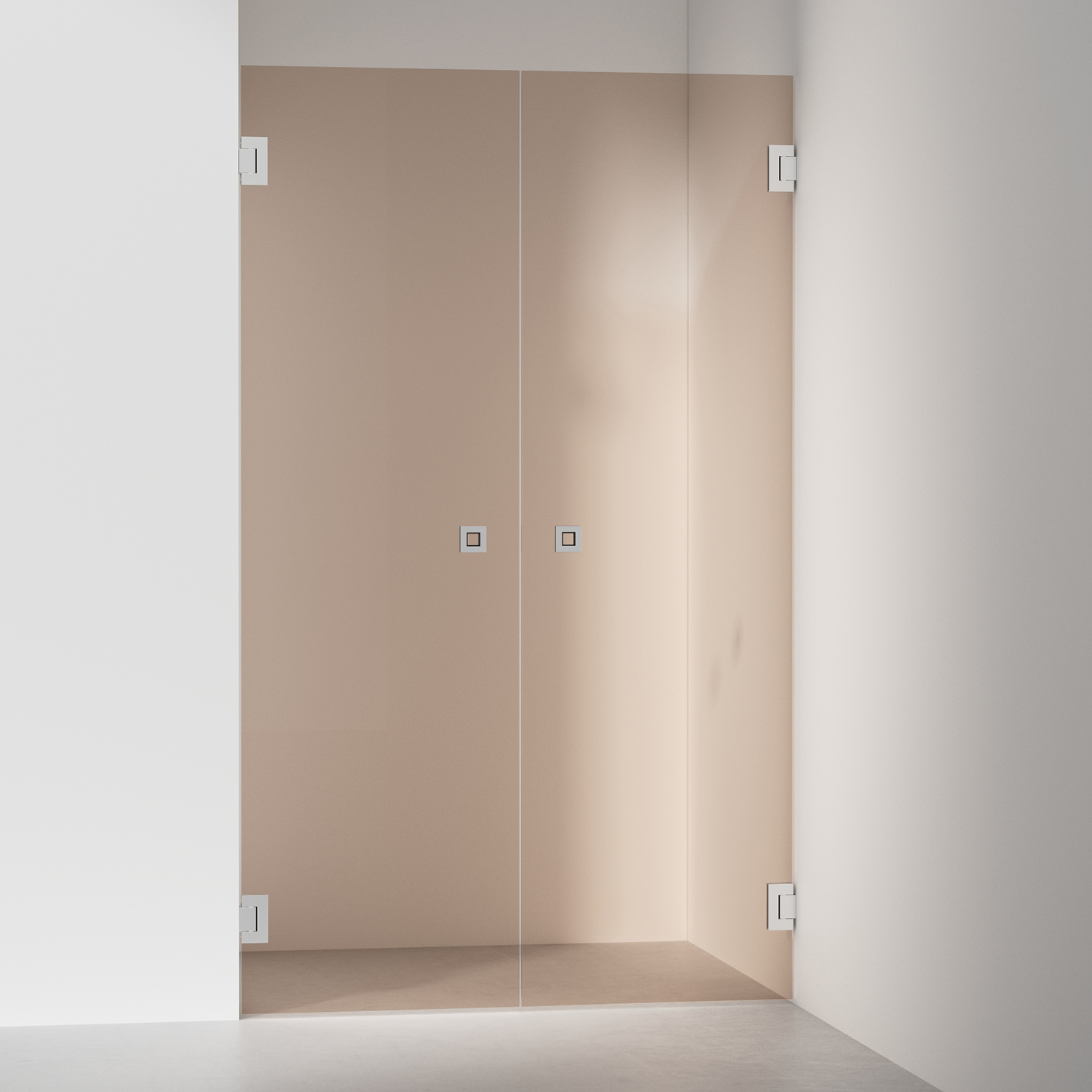 INR Arc 3 Original Dusjdører - Krom - Bilde 3