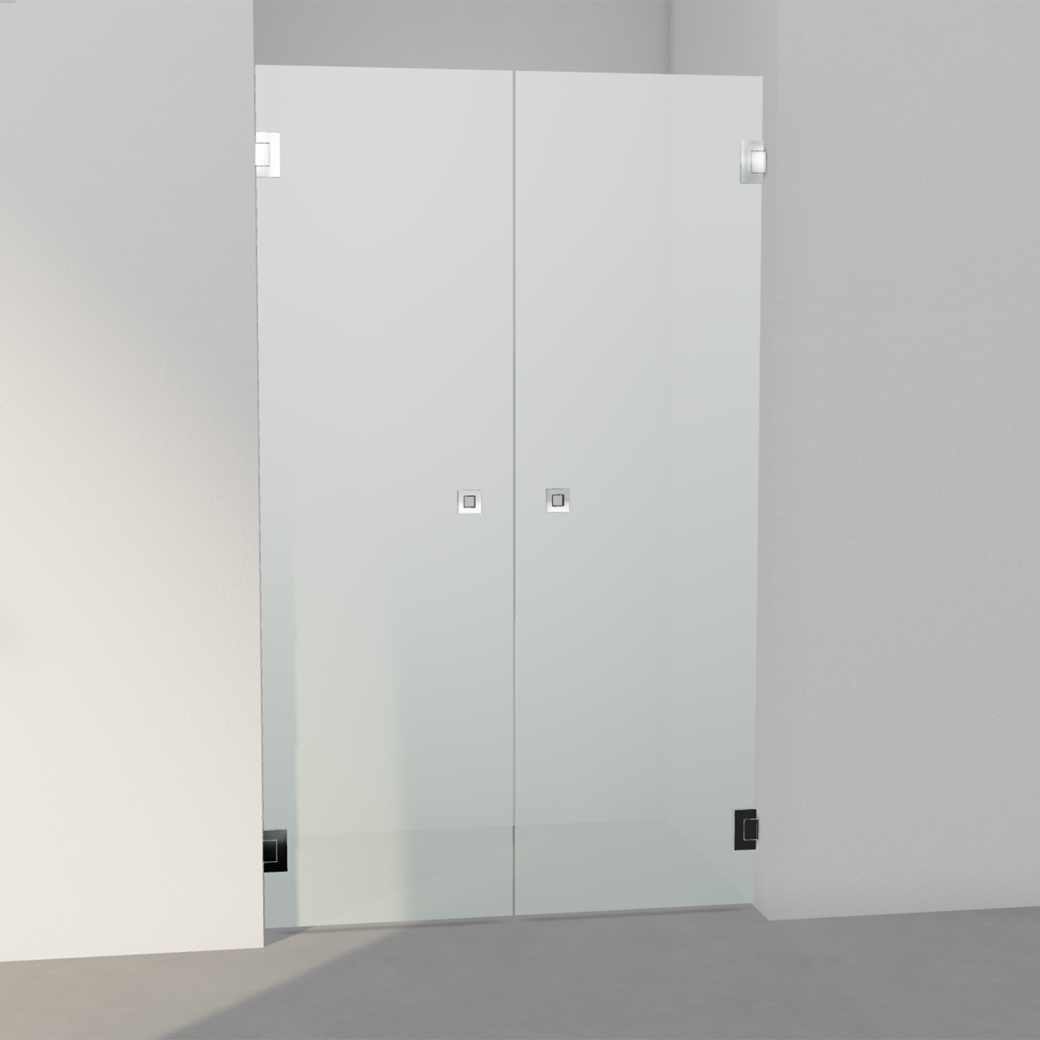 INR Arc 3 Original Dusjdører - Krom - Bilde 5