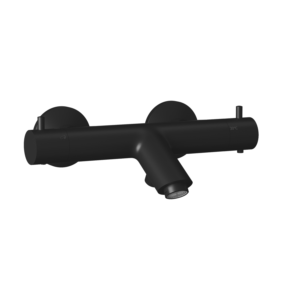 VikingBad Tenge II Badekarbatteri - Sort Matt