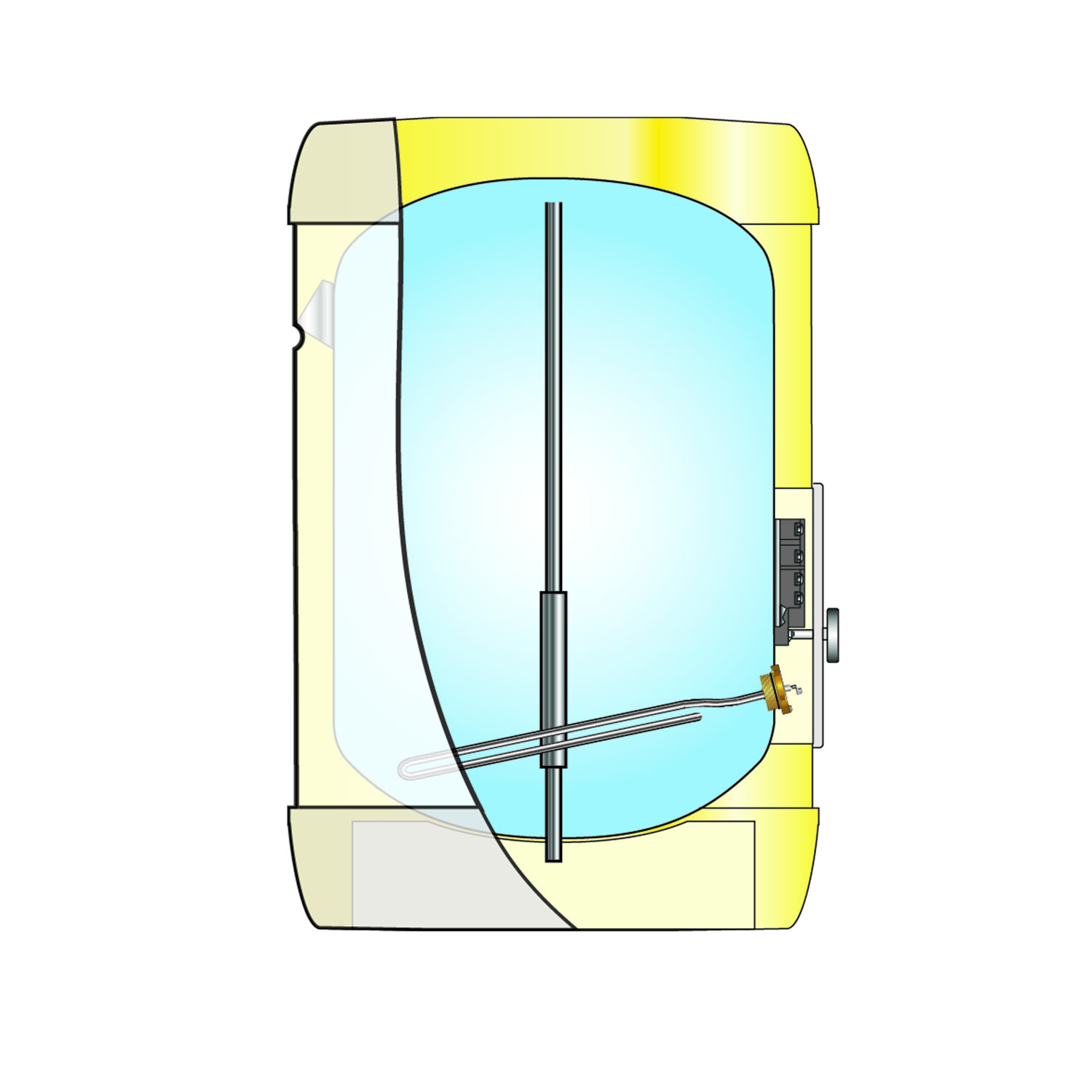 Oso Wally W 50 Varmtvannsbereder - Bilde 2