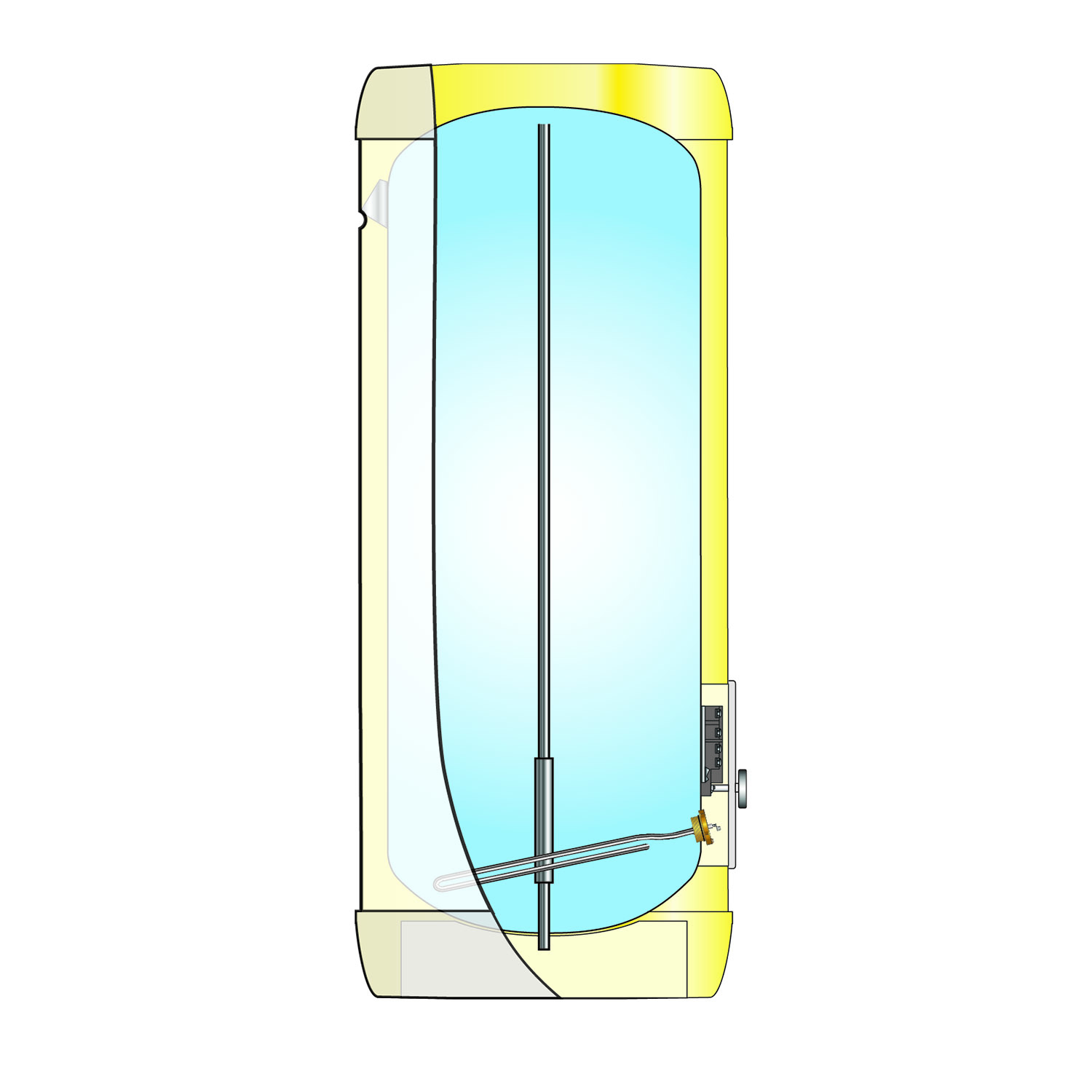 Oso Wally W 80 Varmtvannsbereder - Bilde 2
