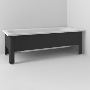 Svedbergs Emaljebadekar - Svart