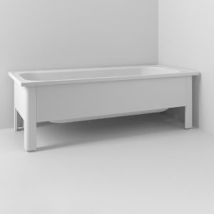 Svedbergs Emaljebadekar - Hvit