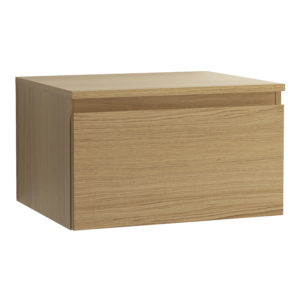 Vedum Flow Underskap/Benk 60 cm - Hvit Eik