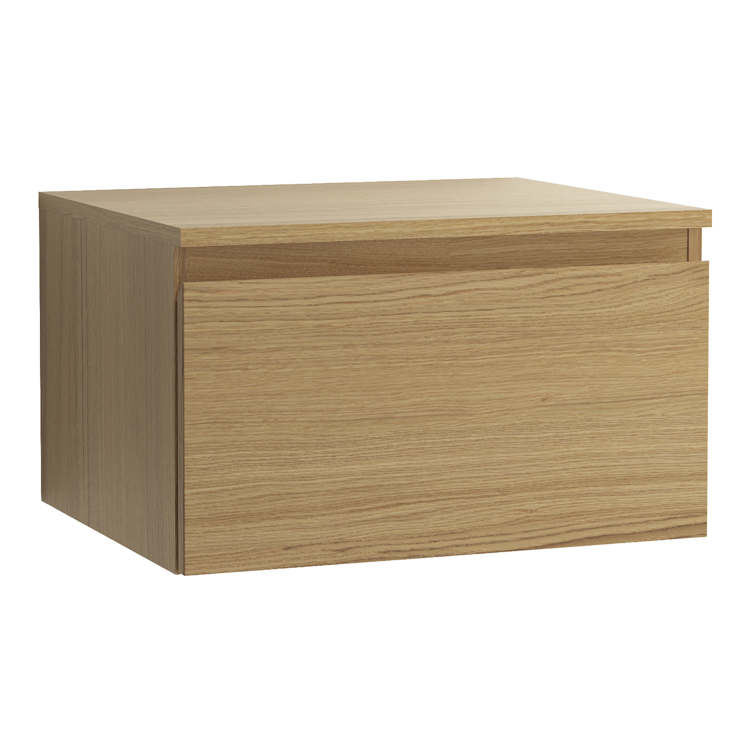 Vedum Flow Underskap/Benk 60 cm - Hvit Eik