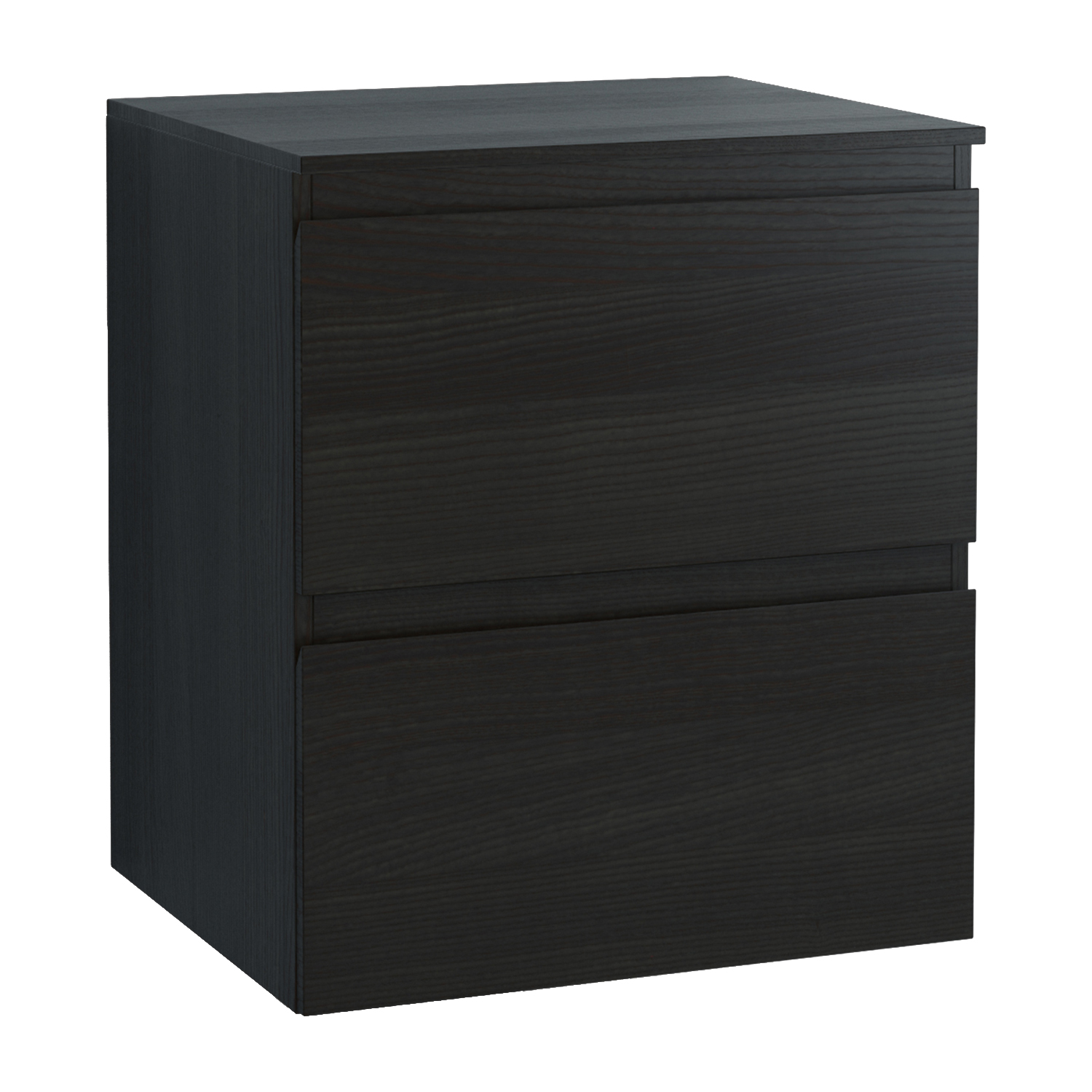 Vedum Flow Underskap/Benk 60 cm - Svart Ask