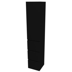 VikingBad Mie Høyskap fingergrep 3S - Sort Matt