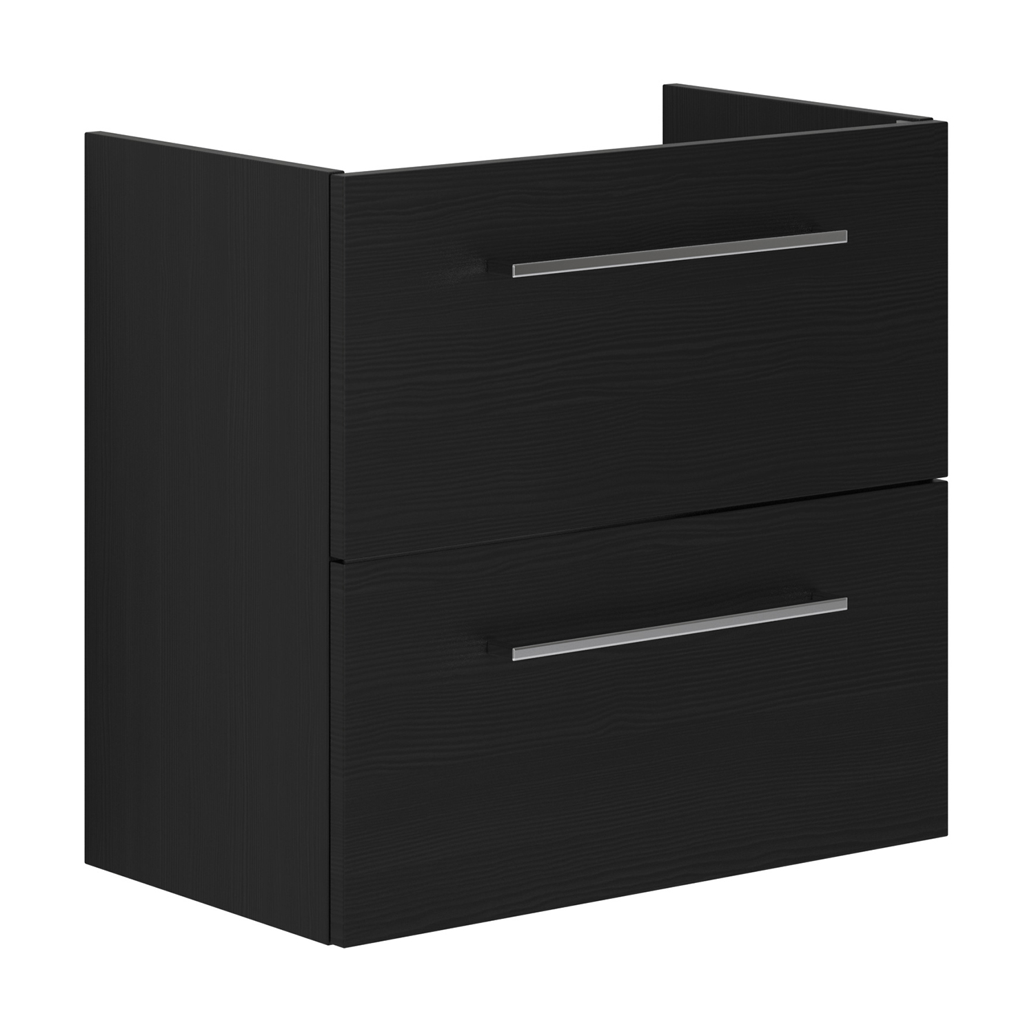 Dansani Mido+ Servantskap Slim - Sort Struktur