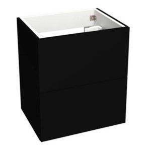 VikingBad Mie Slim Servantskap 40 cm - Sort Matt