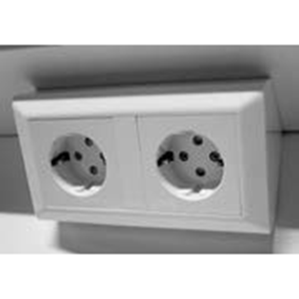 Vedum Tilbehør - Stikkontakt dobbel