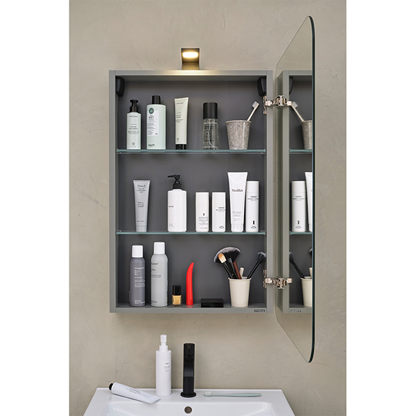 Vedum Grann Speilskap 60 cm - Hvit - Bilde 3