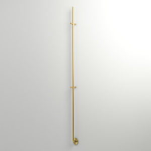 INR Line Håndkletørker - Børstet Messing