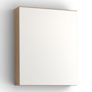 Vedum Stråken Speilskap - Hvit Eik