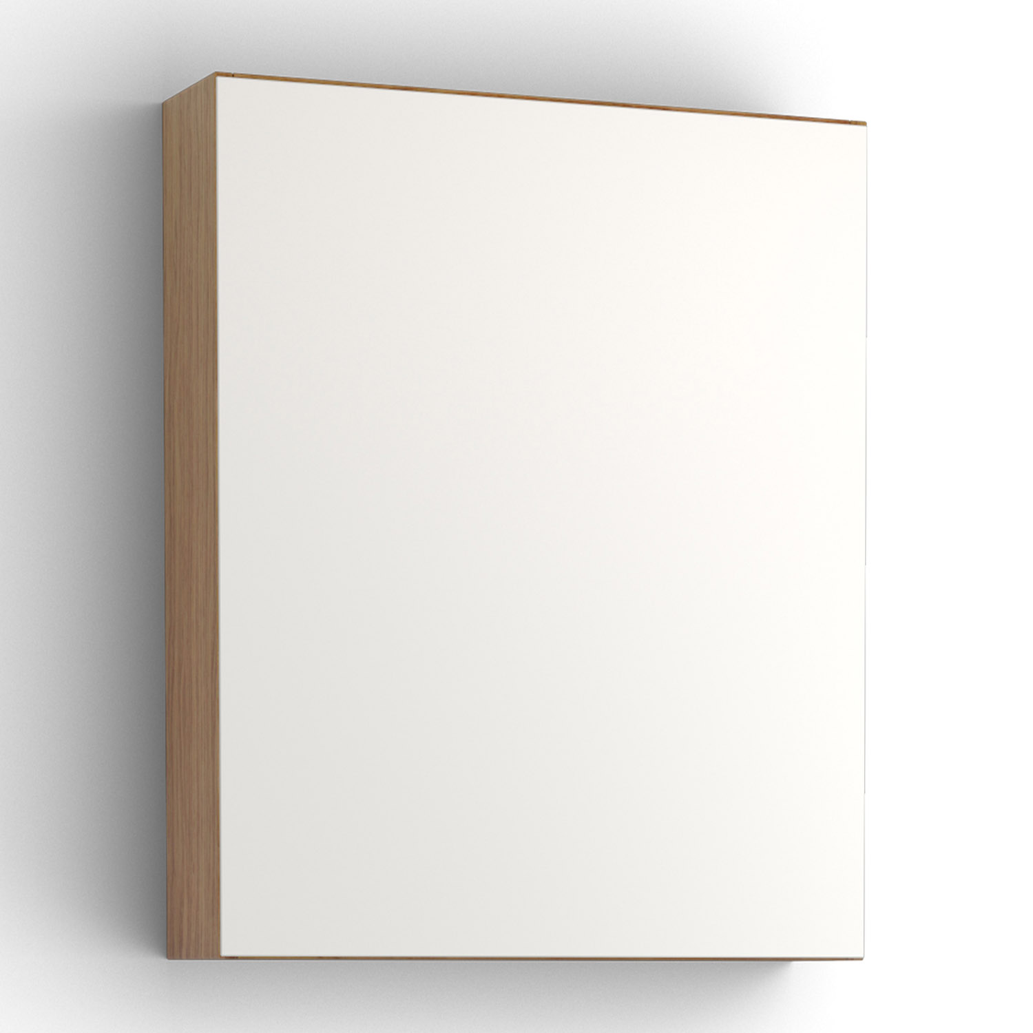 Vedum Stråken Speilskap - Hvit Eik