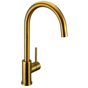 a-collection Azur II Kjøkkenkran - Børstet Gull