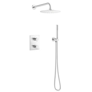 Silhouet Takdusj for innbygging - Krom