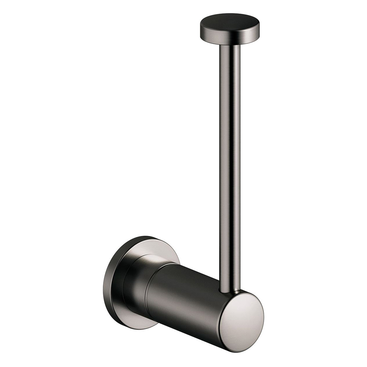 Silhouet Toalettrullholder for ekstra ruller - Børstet Grafitt