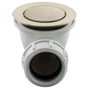 Tapwell 22200 Bunnventil for badekar - Brushed Nickel