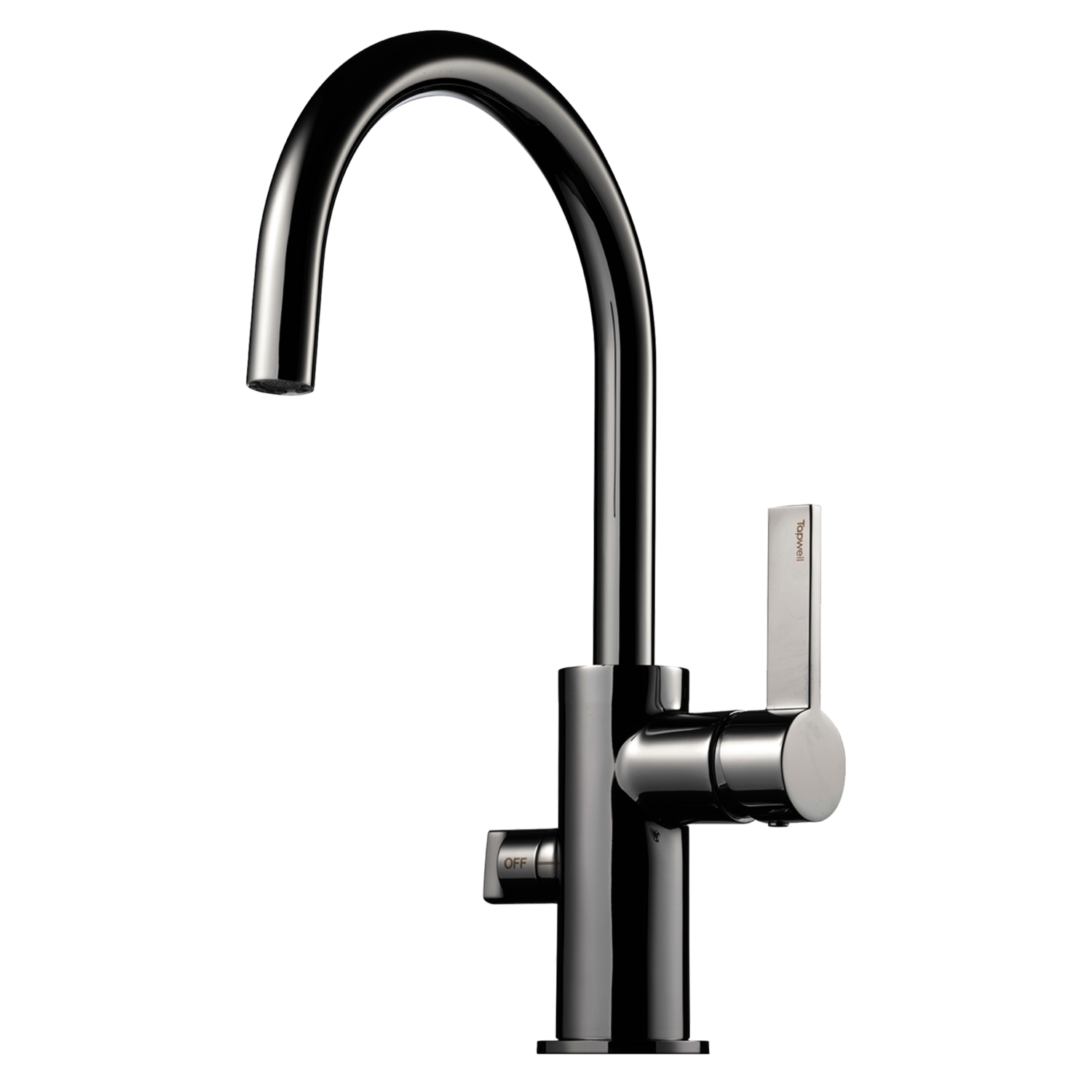 Tapwell ARM384 Kjøkkenkran - Black Chrome