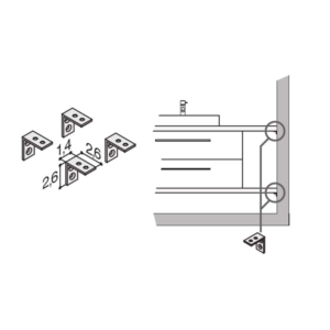 Dansani Beslag til Benkeplater