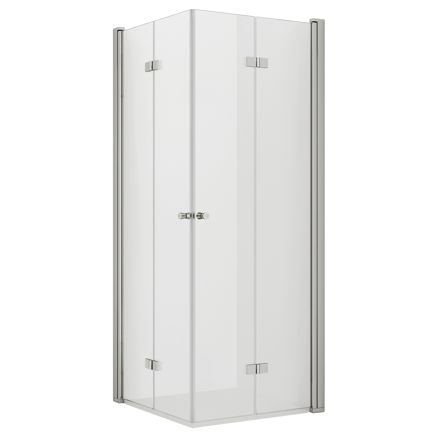 VikingBad Liam Leddet Dusjhjørne - Krom