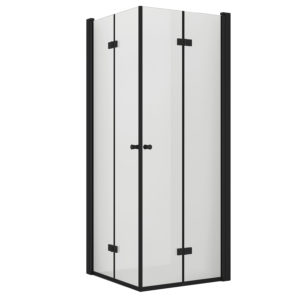 VikingBad Liam Leddet Dusjhjørne - Sort Matt