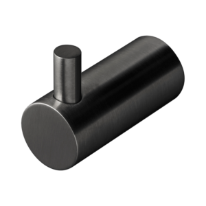 Tapwell TA242 Håndklekrok - Brushed Black Chrome