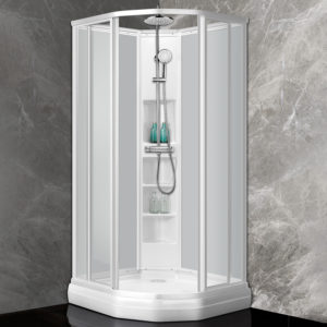 Sanipro Classic Hvit Dusjkabinett 90x90