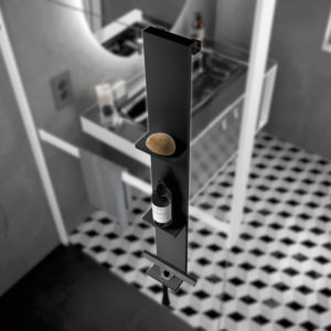 Novellini Frame Dusjhylle Smal - Sort Matt