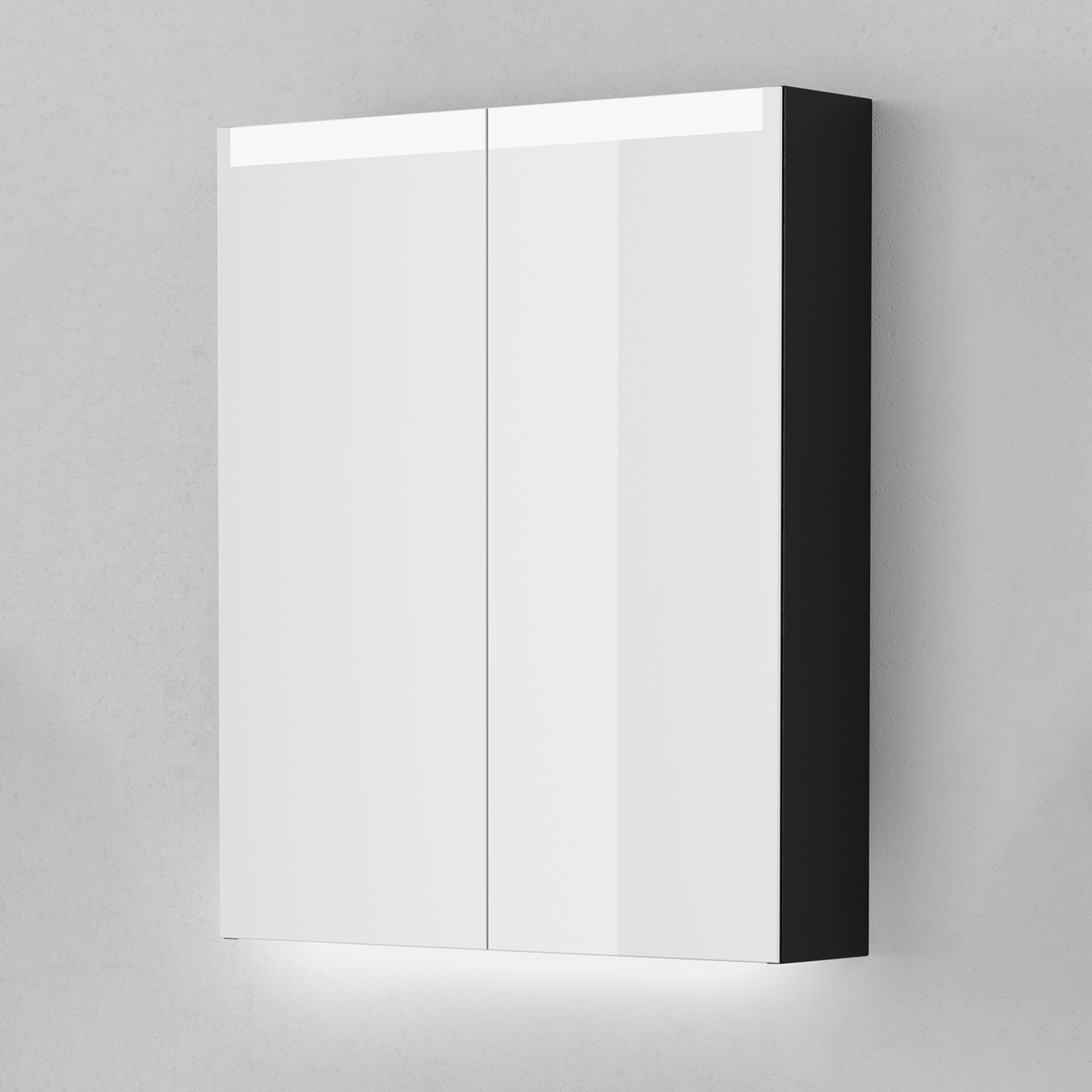 INR Stage Plus Speilskap - Black Oak - Bilde 8