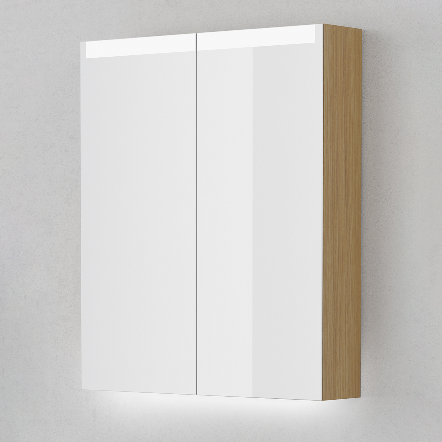 INR Stage Plus Speilskap - Natural Oak - Bilde 4