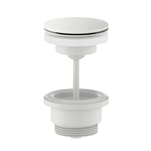 Damixa Fleksibel Klikkventil - Hvit Matt