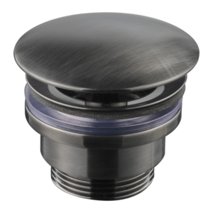 Tapwell 68400 Bunnventil - Brushed Black Chrome