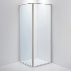 INR Edge 12 Dusjhjørne 90x90 - Stone