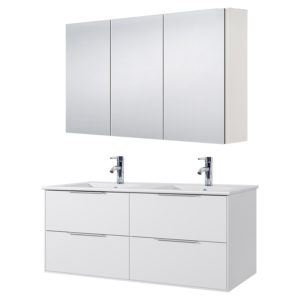 a-collection Monere Møbelpakke 120 cm dbl - Hvit Matt