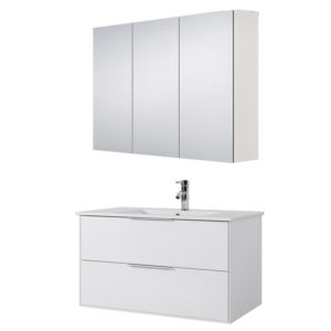 a-collection Monere Møbelpakke 90 cm - Hvit Matt