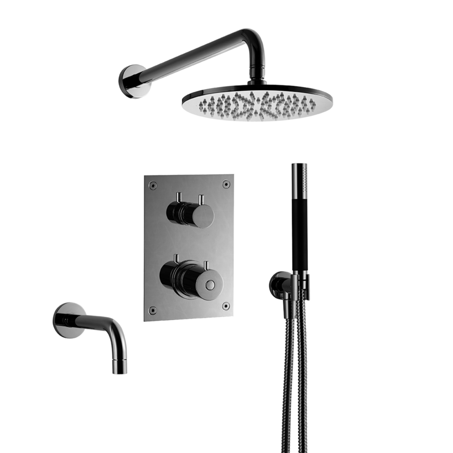 Tapwell BOX7368 ED2 - Black Chrome