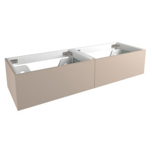 VikingBad Mie Trend Demi Servantskap dobbel - Beige