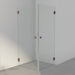 INR Arc 12 Original Dusjhjørne - Børstet Bronze