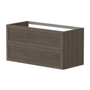 Korsbakken Rustic Benkeskap - Mørk Grå Eik