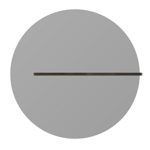 Dansani Present Speil m/Glasshylle