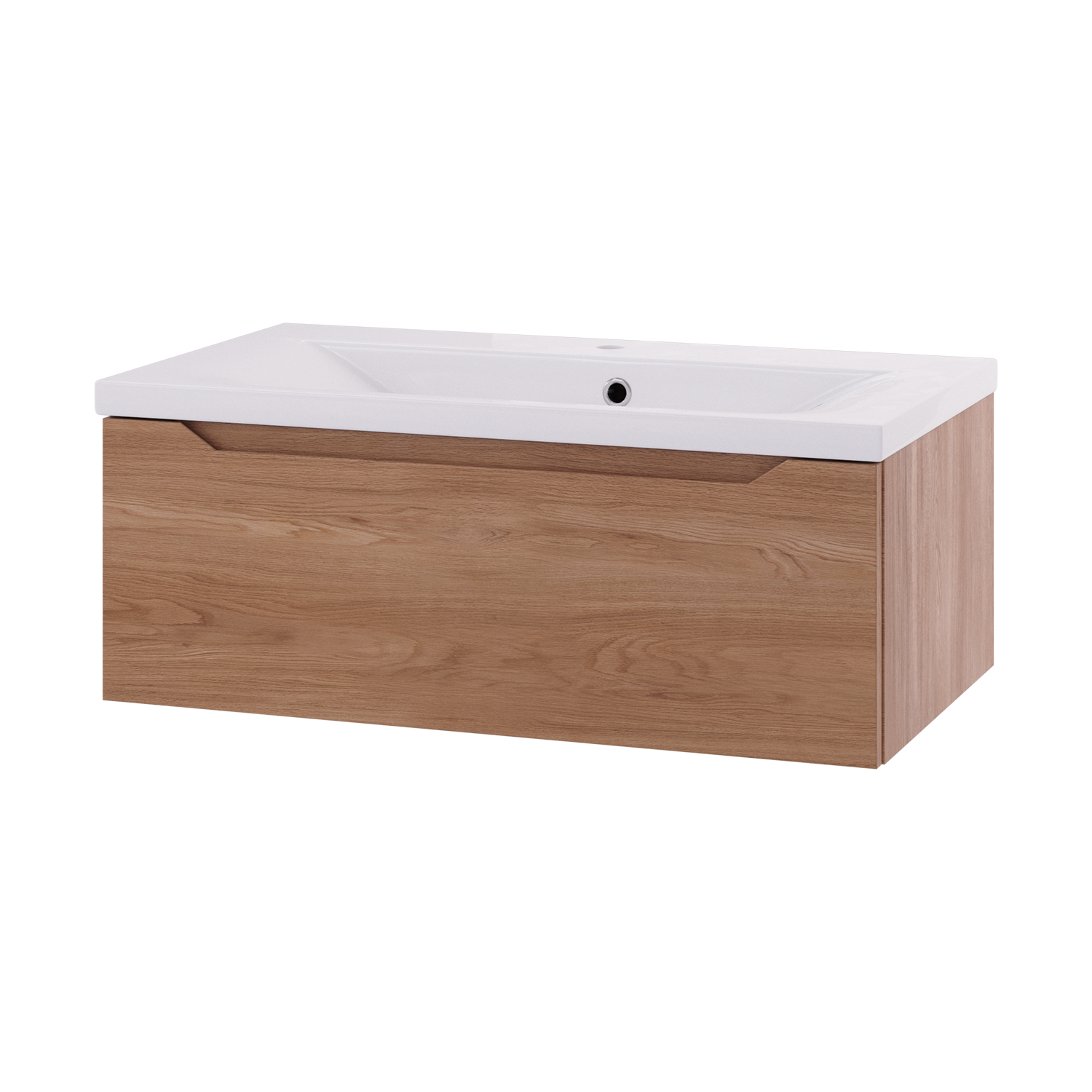 LinnBad Emma Servantskap 1 skuff - Eik