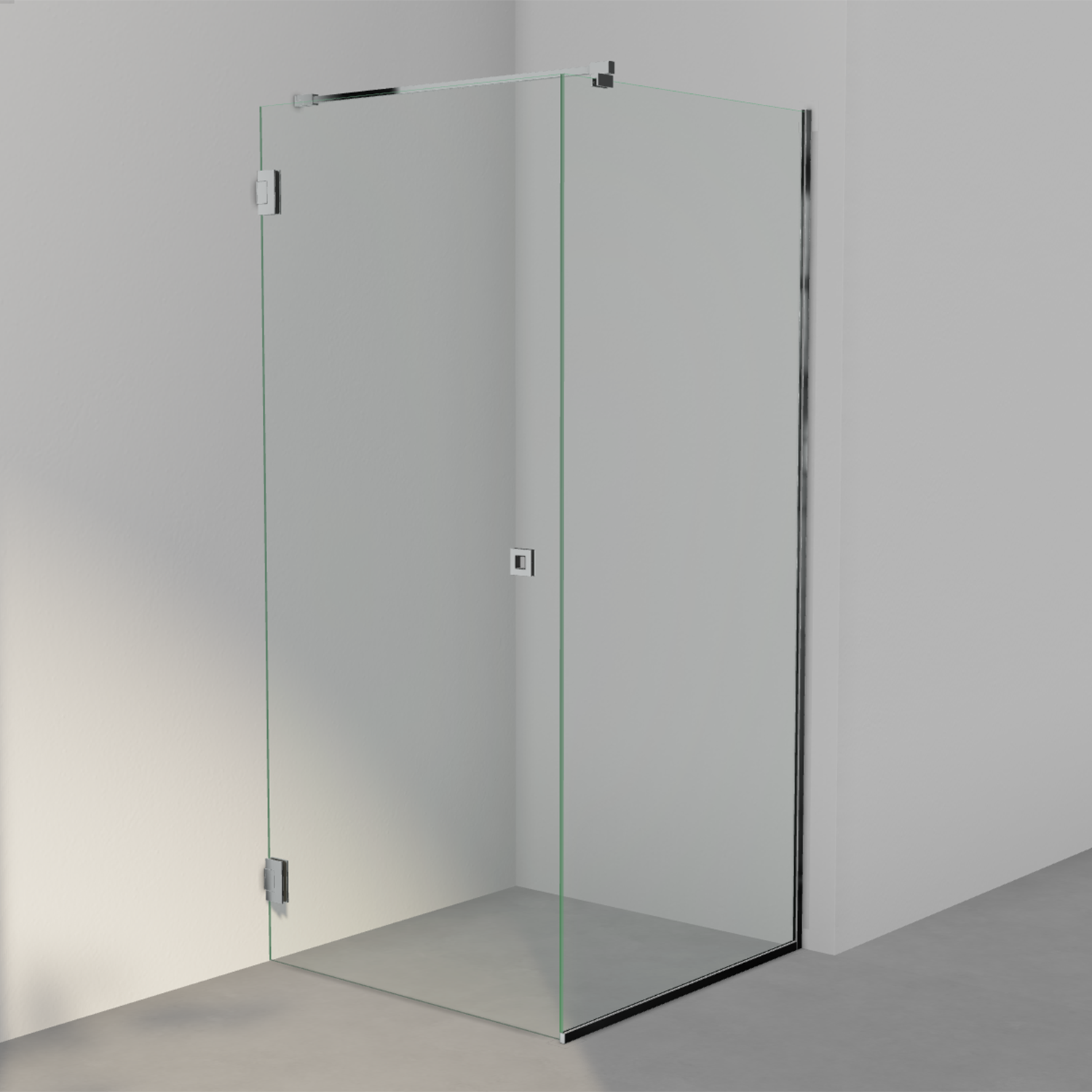 INR Arc 13 Frame Dusjhjørne - Krom