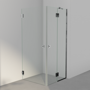 INR Arc 14 Frame Dusjhjørne Måltilpasset - Krom